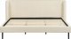 Beliani Łóżko welurowe 180 x 200 cm beżowe ARETTE 7