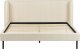 Beliani Łóżko welurowe 160 x 200 cm beżowe ARETTE 7