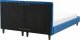 Beliani Łóżko tapicerowane 140 x 200 cm niebieskie FITOU 6