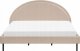 Beliani Łóżko boucle 180 x 200 cm beżowe MARGUT 6