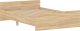 vidaXL vidaXL Rama łóżka z wezgłowiem i zanóżkiem, dąb sonoma, 120x190 cm 3