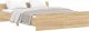 vidaXL vidaXL Rama łóżka z wezgłowiem i zanóżkiem, dąb sonoma, 150x200 cm 2