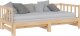 vidaXL vidaXL Łóżko dzienne rozsuwane, 90x200 cm, lite drewno sosnowe 3