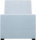 Beliani Łóżko welurowe 90 x 200 cm niebieskie TEENIE 5
