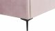 Beliani Łóżko z pojemnikiem welurowe 180 x 200 cm różowe SEZANNE 11