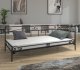 Lak System Łóżko metalowe - sofa, leżanka szezlong 90x200 wzór 24L, polski producent 1