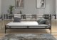 Lak System Łóżko metalowe - sofa, leżanka szezlong 90x200 wzór 24L, polski producent 1