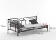 Lak System Łóżko metalowe - sofa, leżanka szezlong 90x200 wzór 24P, polski producent 1