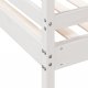 vidaXL vidaXL Łóżko piętrowe, 90x200/120x200 cm, białe, lite drewno sosnowe 6