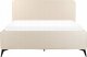 Beliani Łóżko tapicerowane 160 x 200 cm beżowe VALOGNES 5