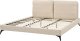 Beliani Łóżko boucle 180 x 200 cm beżowe MELLE 5