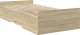 vidaXL vidaXL Rama łóżka z szufladami, dąb sonoma, 75x190 cm 6