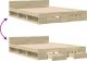 vidaXL Rama łóżka z szufladami, dąb sonoma, 140x190 cm 7