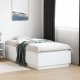 vidaXL vidaXL Rama łóżka z LED, biała, 90x190 cm, materiał drewnopochodny 5