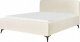 Beliani Łóżko boucle 180 x 200 cm kremowe VALOGNES 4