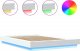 vidaXL vidaXL Rama łóżka z LED, biała, 135x190 cm, materiał drewnopochodny 8
