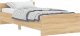vidaXL Rama łóżka, dąb sonoma, 100x200 cm, materiał drewnopochodny 2