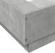 vidaXL vidaXL Rama łóżka z LED, szarość betonu, 90x200 cm 10