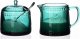 Affekdesign By Mondex ECILA DARK Komplet cukiernIcA śr 9xh7,3cm z mlecznikiem 300 ml 1