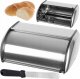 Chlebak Brunbeste CHLEBAK STALOWY Z DESKĄ ORAZ MASELNICZKĄ BRUNBESTE BB-2752 1