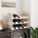 vidaXL vidaXL Stojak na wino, 43x25x37 cm, lite drewno sosnowe 2