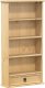 vidaXL Szafka na płyty CD Corona, 52x17,5x103 cm, lite drewno sosnowe 1