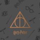 Harry Potter Narzuta Harry Potter Deathly Hallows Wielokolorowy Łóżko 135 cm 1