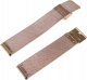Diloy Bransoleta stalowa do zegarka Diloy MESH05-20-FR 20 mm różowe złoto 2