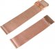 Diloy Bransoleta stalowa do zegarka Diloy MESH05-22-FR 22 mm różowe złoto 1