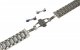 Diloy Bransoleta stalowa do zegarka Diloy SOLID01-24-CC 24 mm 2