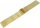 Diloy Bransoleta stalowa do zegarka Diloy MESH05-24-FB 24 mm złota 1