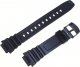 Casio Pasek do zegarka Casio W-214HC czarny lakierowany 10409322 1