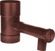 Bradas Zbieracz / łapacz wody deszczowej z zaworem - 100mm / BRĄZOWY IBCLZ1-100-BR Bradas 12