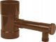 Bradas Zbieracz / łapacz wody deszczowej z zaworem - 100mm / BRĄZOWY IBCLZ1-100-BR Bradas 9