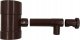 Bradas Zbieracz / łapacz wody deszczowej z zaworem - 100mm / BRĄZOWY IBCLZ1-100-BR Bradas 10