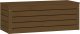 Skrzynia ogrodowa vidaXL Skrzynia do przechowywania, brązowa 89x36,5x33 cm, lita sosna 5