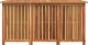 Skrzynia ogrodowa vidaXL Skrzynia ogrodowa, 150x80x75 cm, lite drewno akacjowe 5
