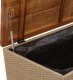 Skrzynia ogrodowa vidaXL Skrzynia ogrodowa, beżowa, 110x55x63 cm, polirattan i akacja 9