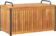 Skrzynia ogrodowa vidaXL Skrzynia ogrodowa, 85x45x45/53 cm, drewno akacjowe i stal 1