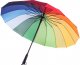 Verk Duży parasol parasolka tęczowa wytrzymała automat Duży parasol parasolka tęczowa wytrzymała automat 1