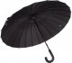 Verk Duży parasol parasolka czarna wytrzymała elegancka Duży parasol parasolka czarna wytrzymała elegancka 7