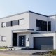 vidaXL Drzwi wejściowe, antracytowe, 100x200 cm, aluminium i PVC 3