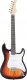 vidaXL Gitara elektryczna z pokrowcem, brązowo-biała, 4/4, 39" Lumarko! 2