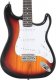 vidaXL Gitara elektryczna z pokrowcem, brązowo-biała, 4/4, 39" Lumarko! 5