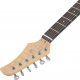 vidaXL Gitara elektryczna z pokrowcem, brązowo-biała, 4/4, 39" Lumarko! 7