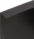 vidaXL Blat do łazienki, ciemnobrązowy, 140x30x(2-6) cm, lite drewno 7