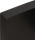 vidaXL Blat do łazienki, ciemnobrązowy, 200x60x(2-6) cm, lite drewno 8