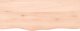 vidaXL Blat do łazienki, 100x40x(2-4) cm, surowe, lite drewno 2