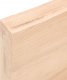 vidaXL Blat do łazienki, 120x40x(2-6) cm, surowe, lite drewno 7