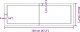 vidaXL Blat do łazienki, 120x40x(2-6) cm, surowe, lite drewno 9
